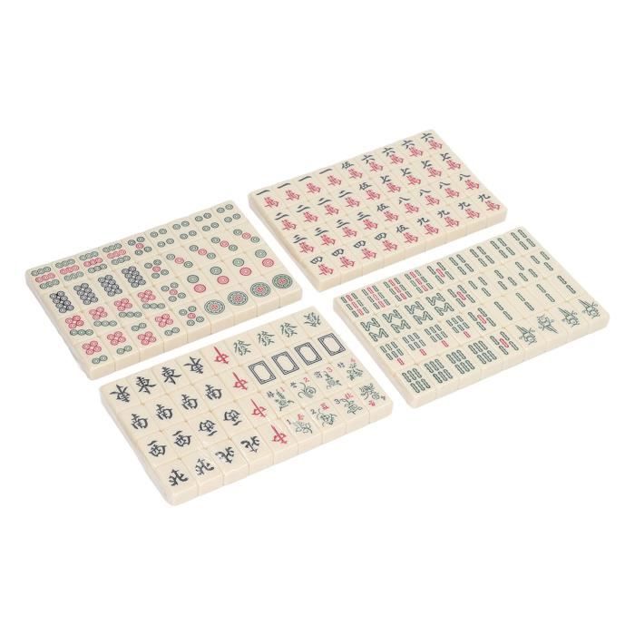 Jeu De Mahjong Mini , Traditionnel Chinois Portable 144 Vita Mahjong 2 Joueurs