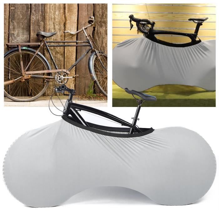 Housse de protection de vélo, tissu Portable d'intérieur, housse de cadre  élastique Anti-poussière, sac