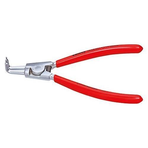 Pince pour circlips extérieurs coudée à 90° de 10 à 25mm - Gainage PVC - KNIPEX | 46 21 A11