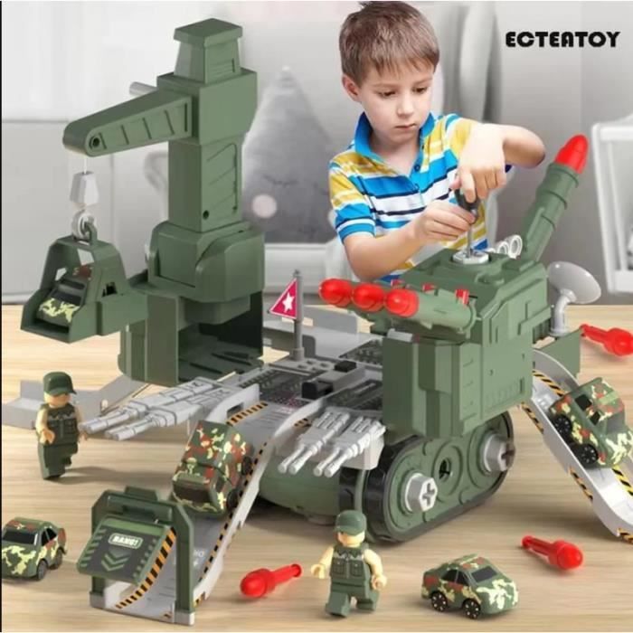 Jouet garcon 5 6 ans Vehicules de Chantier Kit Construction Camion Jouet  pour Garçon - Cdiscount Jeux - Jouets