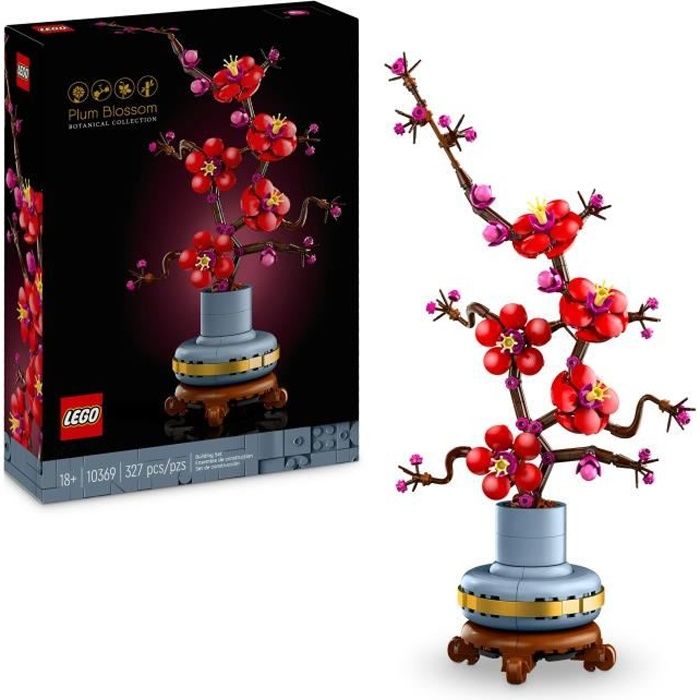 Lego Icons Les Fleurs De Prunier 10369 Lego La Boîte - vue 5
