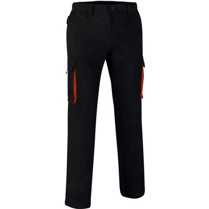 Stenso Pluton Pantalon De Travail Homme Classique - Poches Multiples, Boucle Marteau, Ceinture Élastique