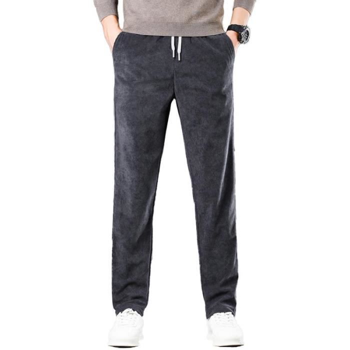 Pantalon velours homme taille reglable cheap