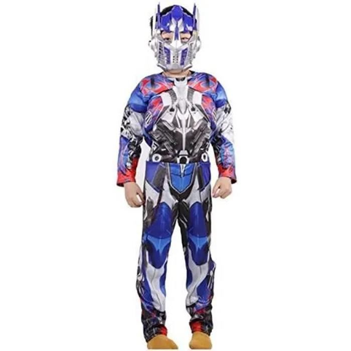 Déguisement Transformers Optimus Prime Enfant Muscle Halloween Noël Cosplay Costume