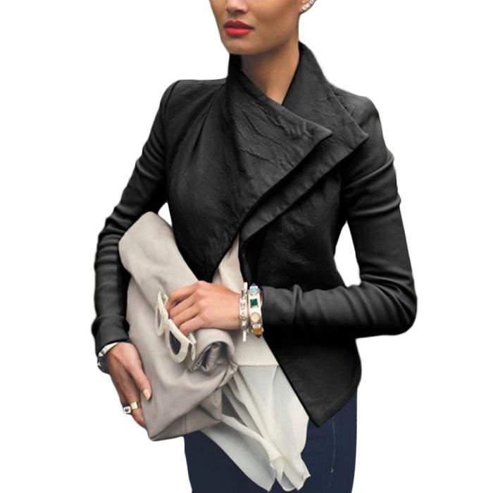 DESIGN - Robe courte à manches longues évasées avec détail anneau - Marron