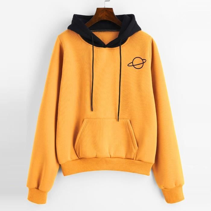 Only - Pull en maille côtelée imprimé volutes - Rose et orange