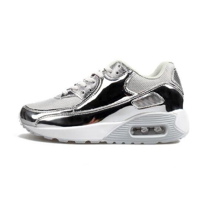 Baskets Homme Chaussures Femme Mesh Respirantes avec coussin d air