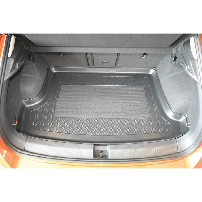 Utilisation*: Coffre Haut; Hauteur du Plancher reglable en Position Haut Bac de Protection Antiderapant cod 7661 MTM Tapis de Coffre T-Roc 12.2017- sur Mesure