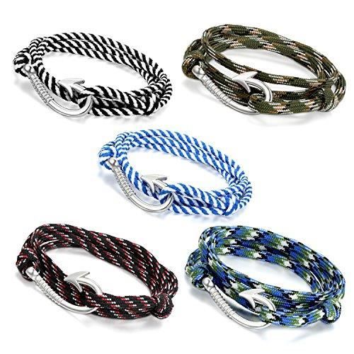 environ 17.78 cm Fashion femmes en acier inoxydable Croix Bijoux Bracelet Chaîne Bangle Cadeau 7 in