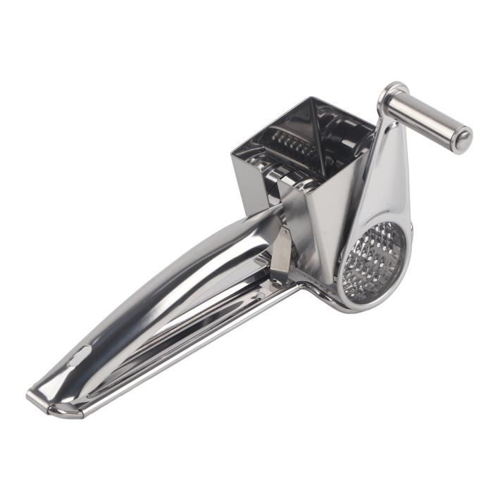 Râpe à Fromage Manuelle En Acier Inoxydable – Moulin Rotatif Classique Pour Fromage, Noix, Chocolat Et Légumes