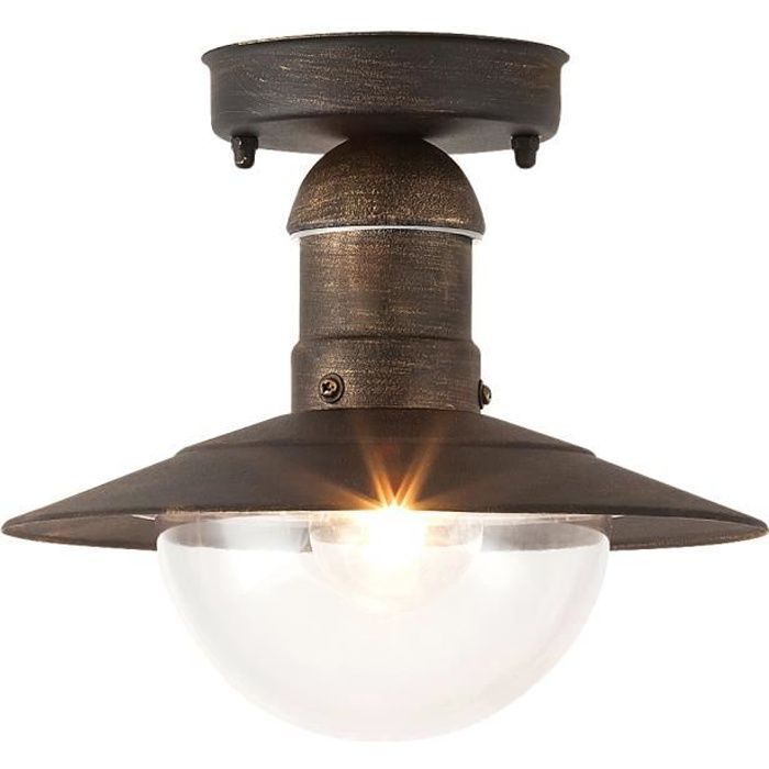 Lampes RABALUX Oslo • Lampes dextérieur • Couleur: or antique • Matière: métal • Ref: 8736