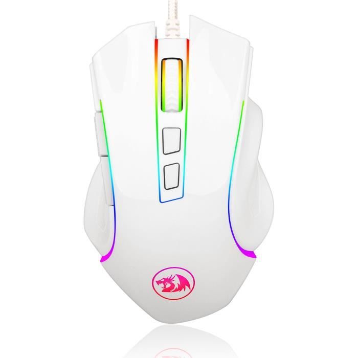 Souris Gaming Redragon M607 Griffin – 7200 DPI, 7 Boutons Programmables, Ergonomique - vue 3