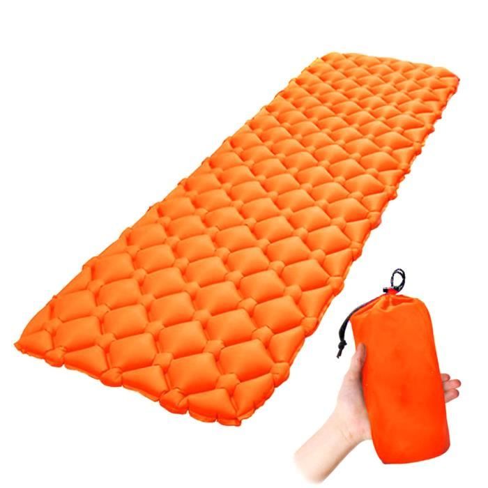 matelas de randonnée portatif gonflable de sac à dos compact ultra-léger de coussin d'air