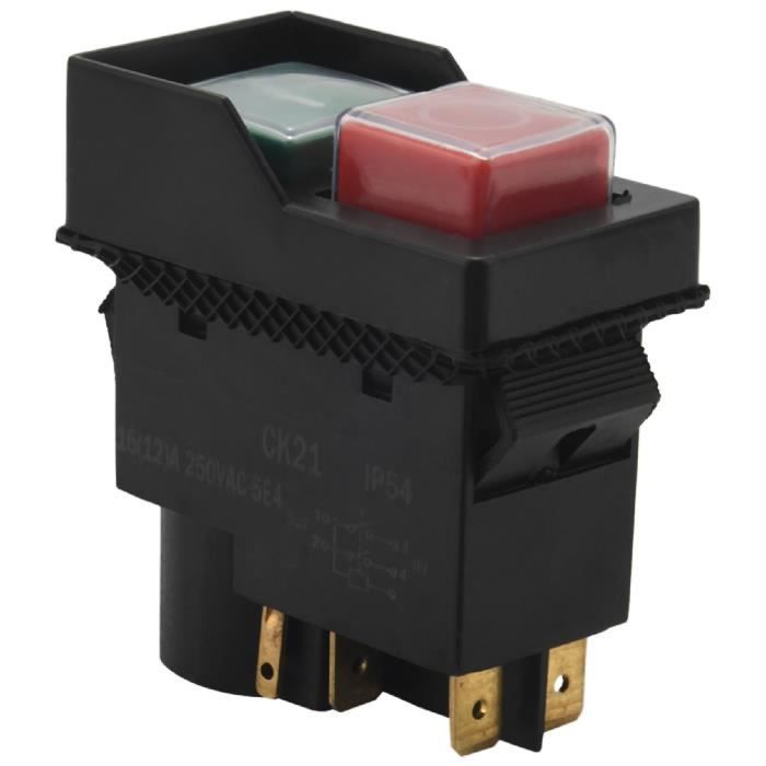 Interrupteur électromagnétique CK21 Pour Bétonnière - 240V - Référence T3U34517 - Neuf - Marque Sodial
