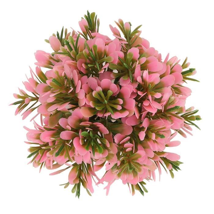 Herbe Artificielle Bleue Fluorescente Pour Aquarium - Plante Décorative En Plastique, Hauteur 10cm