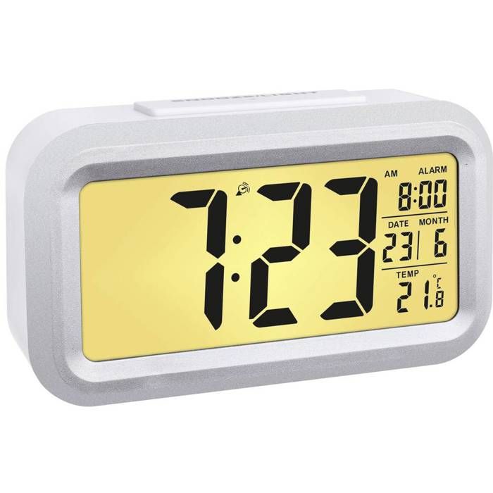Tfa Dostmann 60.2553.02 Radio Alarm Clock Blanc