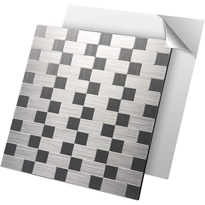 Lot De 1 à 100 Tapis Carrelage Auto-adhésifs - Antidérapant, Peler Et Coller - Pour Sol Bureau Maison
