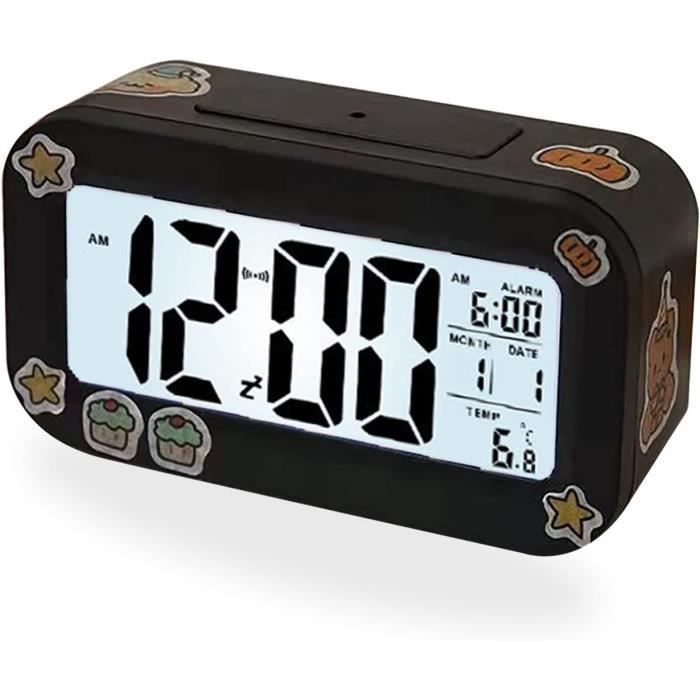 Réveil électronique Ultra-mince, Horloge De Voyage... - Grandado