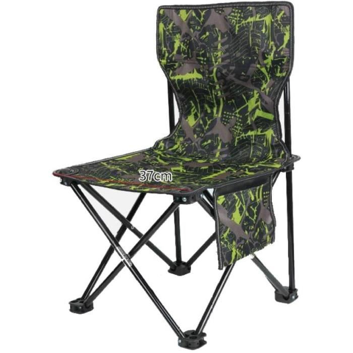 Lot De 3 Chaises Pliantes - Tabourets Pour Camping, Car, Pêche, Voyage