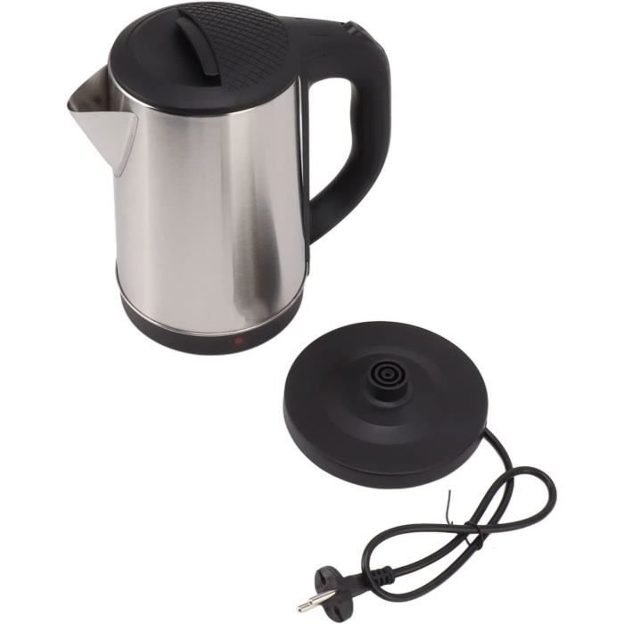 Bouilloire électrique avec manche en bois Bouilloire pour thé, café,  flocons d'avoine Chauffe-eau rapide Chauffe-eau Commutateur de capteur de  vapeur