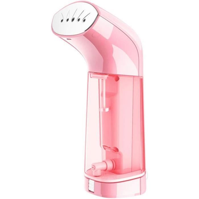 POFET Cuiseur vapeur à main pour vêtements de voyage, fer à vapeur 1600 W, 3 vitesses réglables et pliables avec réservoir séparé de 250 ml et accessoires de nettoyage POFET Cuiseur vapeur à main pour vêtements de voyage, fer à vapeur 1600 W, 3 vitesses réglables et pliables avec réservoir séparé de 250 ml et accessoires de nettoyage