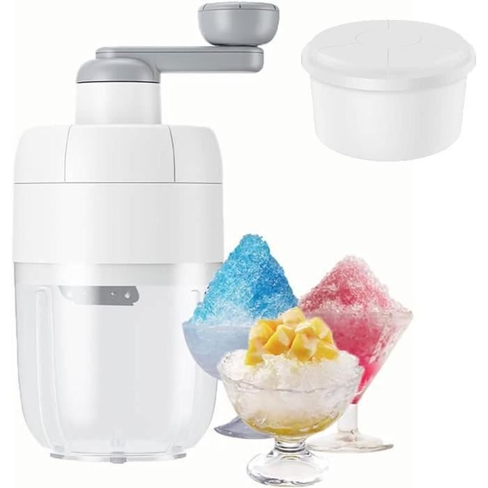 Broyeur À Glace Manuel Rasoir À Glace Réutilisable Slush Machine