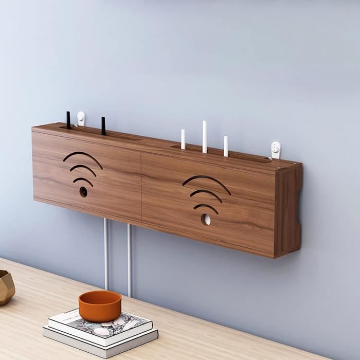 Ikee Design Organisateur de rangement boîte d'exposition à compartiments d'ombre en bois en forme de maison pour mini figurines, ensemble de 3, 25,4 L