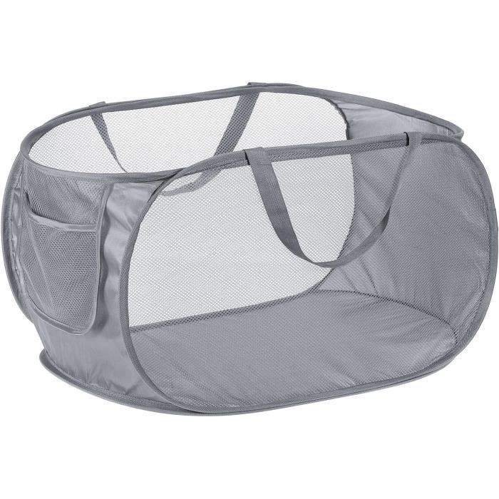 Filet Linge Panier, Pliable Linge Paniers Sales Vêtements Linge Sac ...