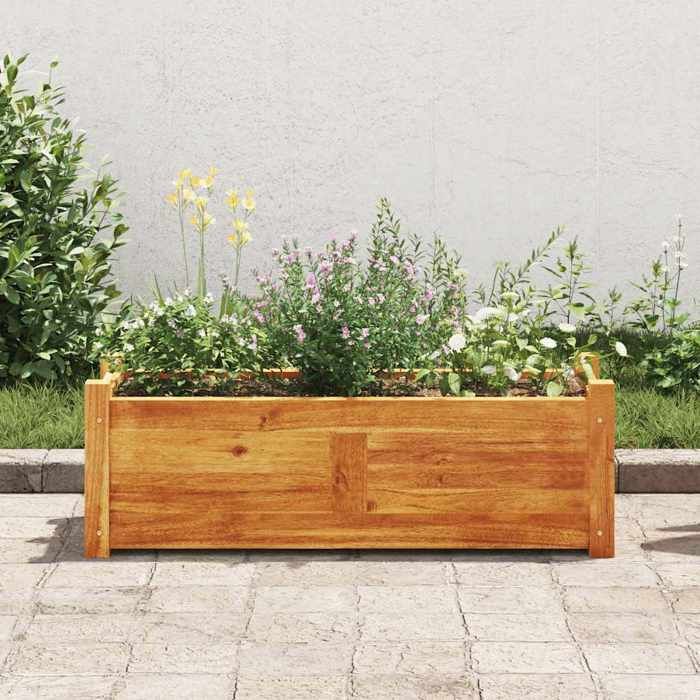 Vidaxl Lit surélevé de jardin 76x276x25 cm