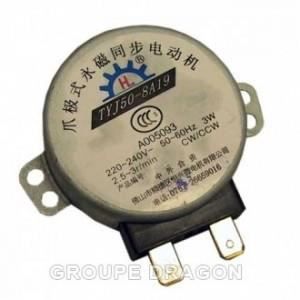 Moteur entrainement plateau pour micro-ondes Whirlpool - AMW235WH - AMW235WH - AVM5411WH - AMW2041A