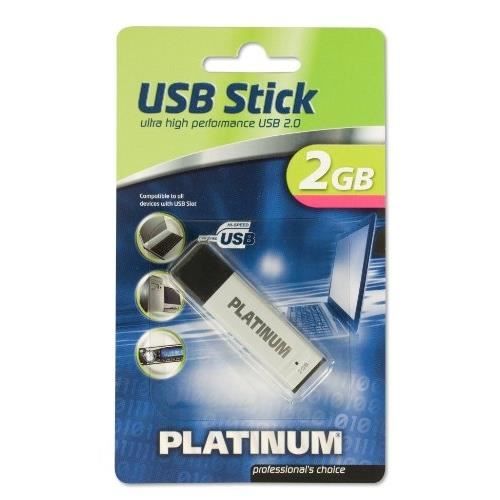 Clé USB XLYNE BESTMEDIA PLATINUM 2 Go Vitesse de lecture 11 Mo/ Taux de transfert 60 Mo/ Poids 10g - vue 2