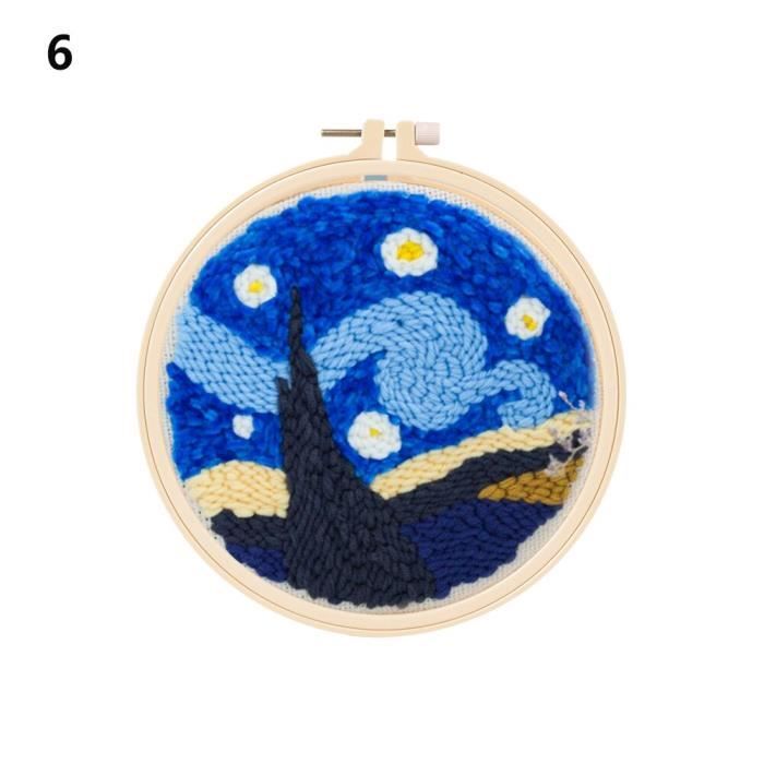 Kit Broderie Débutant Moses - Apprendre à Broder Avec Sac Coton Et Instructions Illustrées - DIY Dès 8 Ans