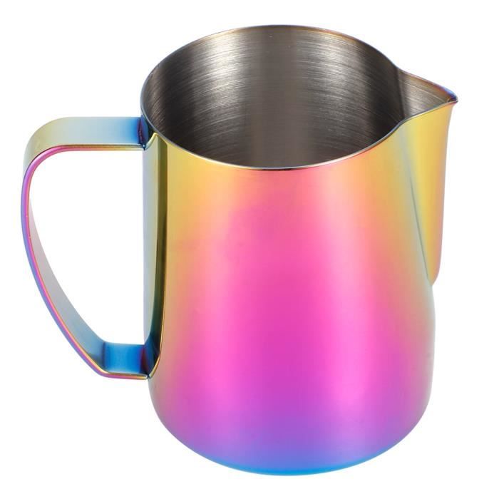 Pichet à Lait Inox 304 - 750 Ml - Pour Mousse à Lait & Art Latte - Bec Verseur Précision