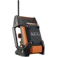 Radio de chantier AEG 12V-18V DAB+ USB sans batterie ni chargeur BR 1218C-0-1