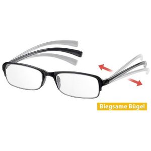 Lunettes Loupe Rondes Translucides - Dioptrie 3,5 - New Time - Unisexe Adulte