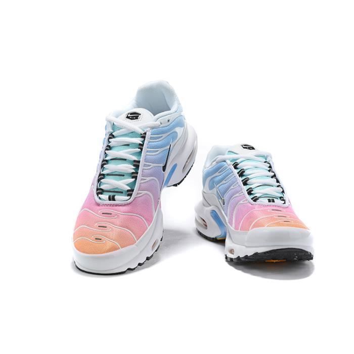 Baskets Nike Air Max TXT Plus TN Femme Chaussures Entraînement de Sport  Blanc Bleu Rose Blanc bleu rose - Cdiscount Chaussures