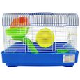 BPS BPS1217 Cage Hamster Chalet Maison pour hamster avec mangeoire Bebedero Roue Maison spciale Couleur au hasard 33 x 235 x [2149]-2