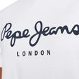 T-shirt Blanc Homme Pepe Jeans Original Stretch-2