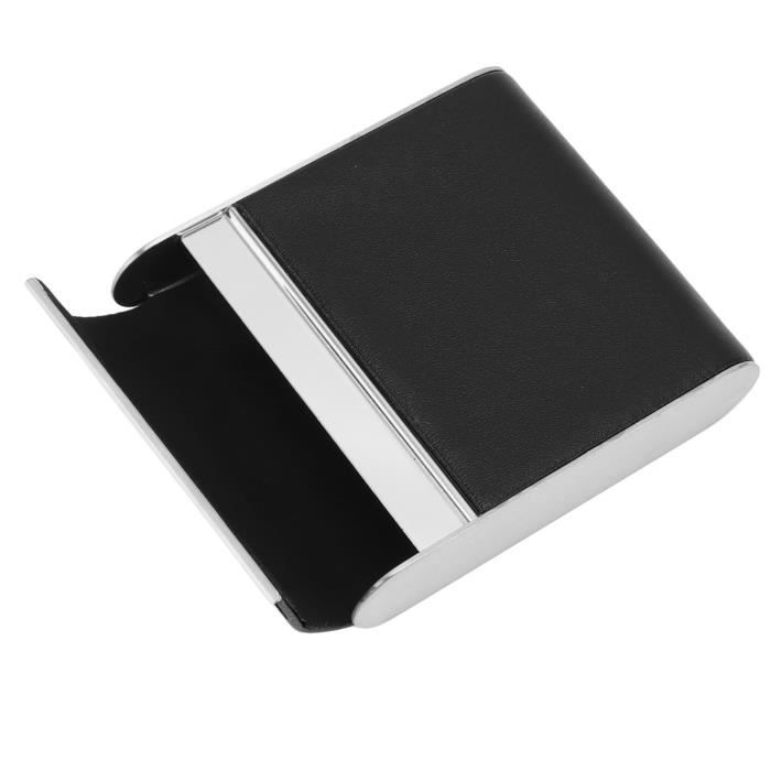 HURRISE Boîte à cigarettes Alliage d'aluminium Cigarette Case Box Hold ...