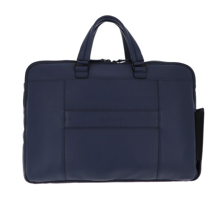 PIQUADRO Charlie Computer And Tablet Portfolio Briefcase Prussian