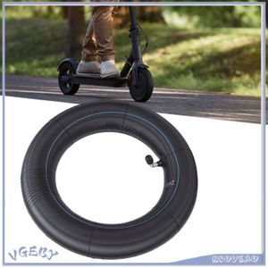 1PZ Pneu + Chambre à Air 10x2.5 (255x80) Valve 90° - Pour Scooter Zero 10X Et Modèles Compatibles