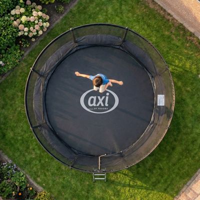 Trampoline AXI Boston Rond – 244 Cm Avec Filet, Inground/onground, Charge 50 Kg, Sécurité EN71, Pour Enfants