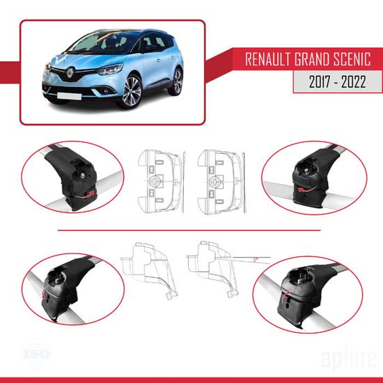 Lames Essuie-glace Avant Et Arrière Pour Renault Grand Scenic 4 2016 2018 Test Et Avis
