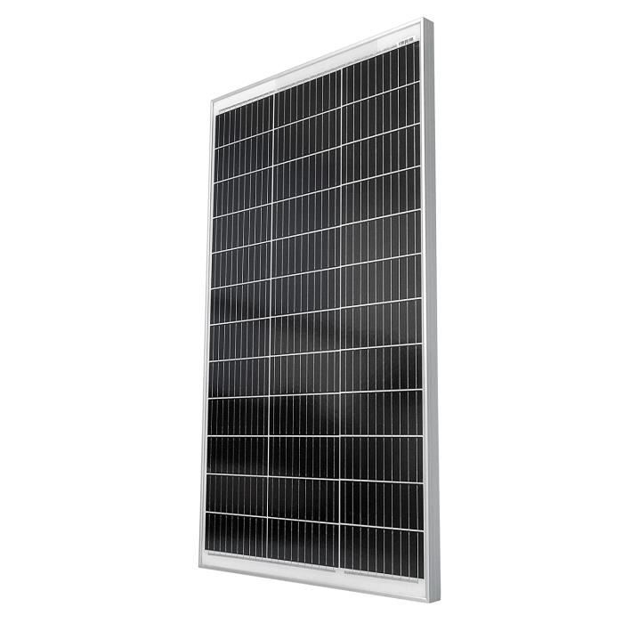 Panneau Solaire Monocristallin Photovoltaïque 50/100/130/150/165W