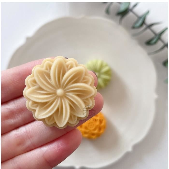 Mini Moule Fleur Silicone - Biscuits et Pâtisserie