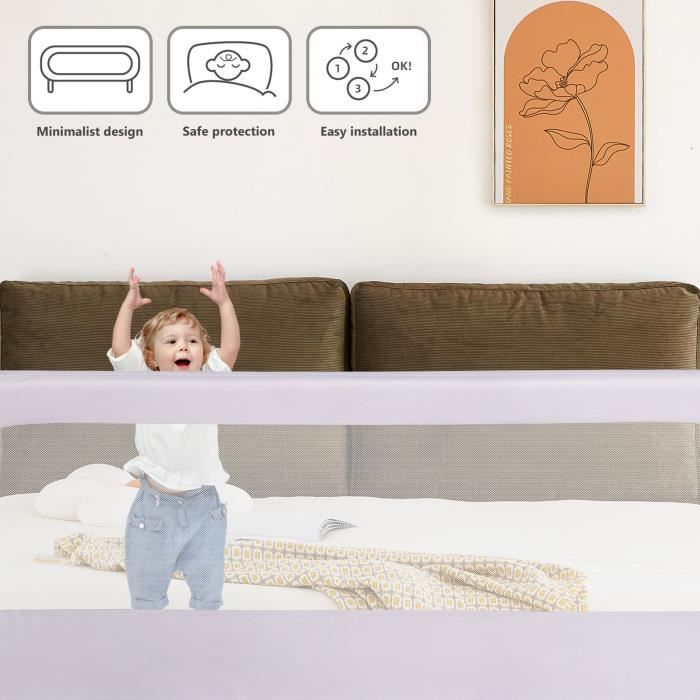 Barriere de store lit tissu
