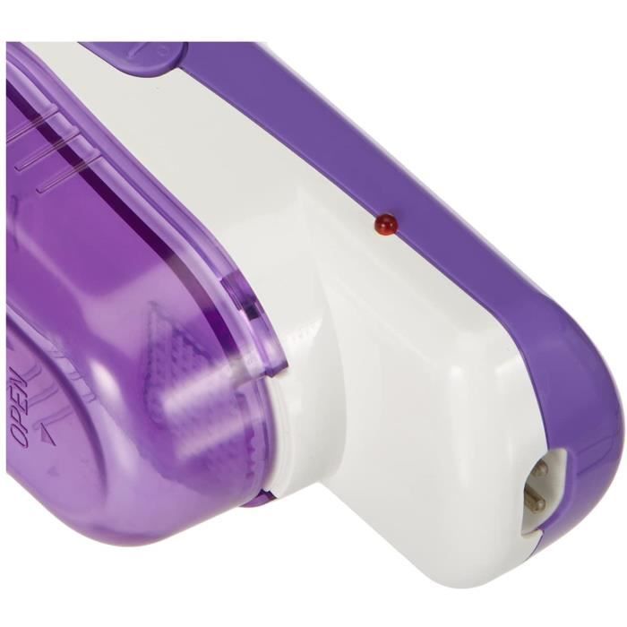 Philips gc027/00 rasoir anti-bouloche électrique batterie rechargeable via  câble usb avec petite brosse de nettoyage lilas - Fer à repasser à la Fnac