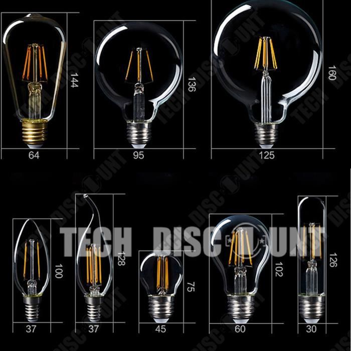 LED Ampoule W5W 168 194 2825 Pièces Indicateur Blanc T10 LED Haut Puissance