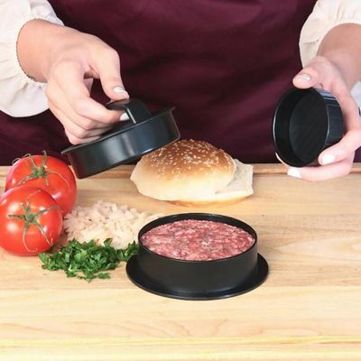Presse à Hamburger Antiadhésive En Alliage Aluminium - Pour Steaks Hachés Parfaits, Facile à Nettoyer - 9