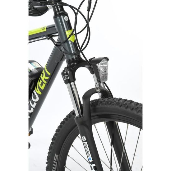CYCLOVERT Velo VTT Electrique Cyclosport VAE Alu 27 5 21 vitesses Shimano batterie lithium ion 11Ah Cdiscount Sport